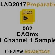 LabVIEW CLAD 062 DAQmx 1 Channel 1 Sample