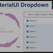 Advanced Material UI Dropdown With Select All Checkbox Selection React UI Development