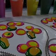 Chain Pulling Fluid Art With Acrylics 3D Flower Flow Art Pour Painting Acrylic Pouring