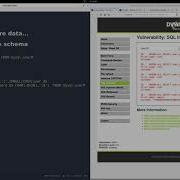 Getting The Schema With SQL Injections