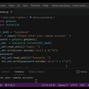 Python Telnet