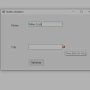 How To Validate Textboxes With Error Provider Two Methods In Vb Net