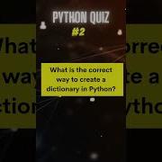 2 Python Questions Solving Test Your Python Knowledge Pythonquiz Shorts