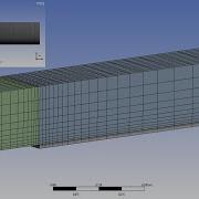 Hexa Structured Mesh Project 6 3D Backwards Facing Step Ansys Fluent