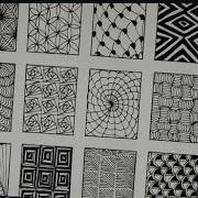Most Satisfying 15 Zentangle Patterns Tutorial Part 1 La Crafts Villa Art 65