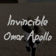 Omar Apollo Invincible Feat Daniel Caesar Lyric Video