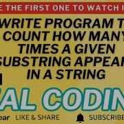Master Java String Matching Count Substrings The Right Way Real Coding Interview Questions