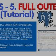 JOINS 5 FULL OUTER JOIN In PostgreSQL Tutorial Ezettutorial Postgresql