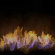 HD Fire Simulation Test Blender 2 70