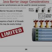 Usage Considerations For Java Barrier Synchronizers
