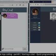 Live Chat App Part49 Starting A Chat Javascript AJAX HTML CSS JSON PHP MYSQL Tutorial