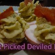 Destiny Cookbook Beet Pickled Deviled Eggs