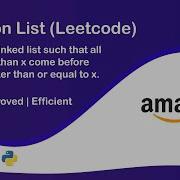 11 Partition List Leetcode DS Algo Interview Preparation C Java Python Medium