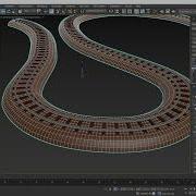 3DS Max Copy Instance Reference Procedural Train Track