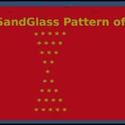 SandGlass Pattern Of Star