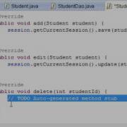 Add Edit Delete Search Using Spring And Hibernate