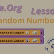 Code Org Lesson 6 Random Numbers