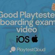 Playtester Onboarding Example Video IOS