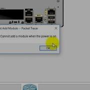 How To Add A WIC Module To A Router In Cisco Packet Tracer