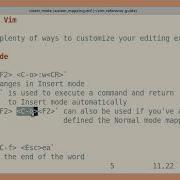 Customizing Vim Insert Mode Mappings