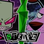 Invader Zim VS Courage The Cowardly Dog STRIFE
