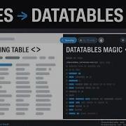 DataTables Tutorial 2025 HTML Tables To Interactive DataTables CDN Vs Local