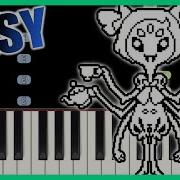 Spider Dance Undertale EASY Piano Tutorial Synthesia TopAnimeMusic