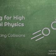 Coding For High School Physics 30 Glancing Collisions