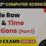 Removing Database Structured Query Language SQL Class 12 Computer Science Chapter 9 CBSE 2025