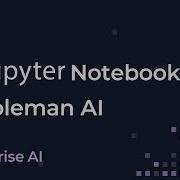 How To Use Jupyter Notebooks In Coleman AI