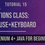 Selenium Actions Class Mouse Keyboard Automation