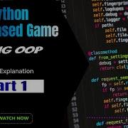 Making A Text Base OOP Game Part 1