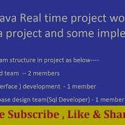 Day 2 Java Real Time Project Workshop Create A Project And Some Implemented Code