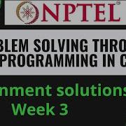 Problem Solving Through Programming In C Week 3 Assignment Solution 2021 22