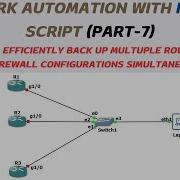 Network Automation With Python Script Multuple Nodes Config Backup PART 7