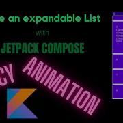Create An Expandable List With Bouncy Animation In Jetpack Compose