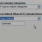 123 ACT Sync Gen Calendar Settings