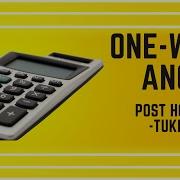 One Way ANOVA Tukey Test