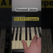 Personal Jesus Piano Tutorial EASY