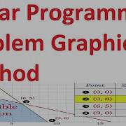 Operation Research 4 Linear Programming Problem Graphical Solution