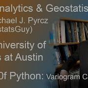 10fPython Data Analytics Reboot Variogram Calculation