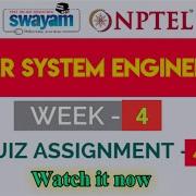 Power System Engineering Week 4 Quiz Assignment Solution NPTEL 2023