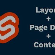 Dynamic Layout Content In SvelteKit Using Page Data And Context