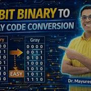 3 Bit Binary To Gray Code Conversion Explained Step By Step Method Digital Electronics