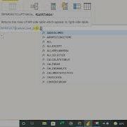 Power BI Data Analysis Expression DAX Union Intersect Except Function To Join Tables 17