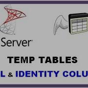 SQL Server Temp Tables TSQL Command Line With IDENTITY