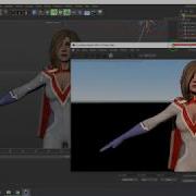 Усовершенствованная двуногая модель в Cinema 4D