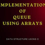 Implementation Of Queue Using Array Data Structures Algorithm Tutorials