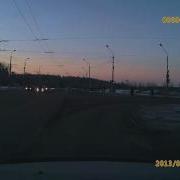 Видео взрыва метеорита 15 02 2013 Avi