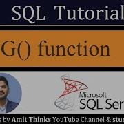 SQL AVG Function SQL Tutorial For Beginners